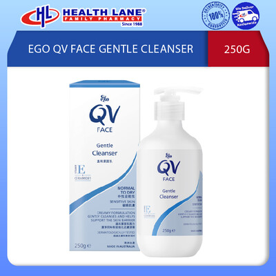 EGO QV FACE GENTLE CLEANSER - 250G